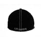 Los Angeles Kings Reebok Black Slouch Flex Fitted Hat (Adult L/XL)