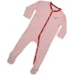 Detroit Red Wings Old Time Hockey Red & White Creeper Bodysuit & Hat Set (Infant 24M)