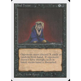 Magic the Gathering Unlimited Mind Twist LIGHTLY PLAYED (LP)