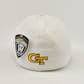 Georgia Tech Yellow Jackets Top Of The World Premium Collection White One Fit Flex Hat (Adult One Size)