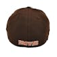 Cleveland Browns '47 Brand Brown Game Time 47 Closer Stretch Fit Hat (Adult One Size)