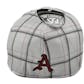 Arkansas Razorbacks Top Of The World Fuse Plaid Grey & Maroon One Fit Flex Hat (Adult One Size)