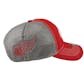 Detroit Red Wings Reebok Red/Grey Cotton Cap Fitted Hat (Adult L/XL)