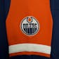 Edmonton Oilers Majestic Navy Ice Classic Fleece Hoodie