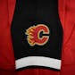 Calgary Flames Majestic Red Ice Classic Fleece Hoodie (Adult M)