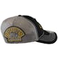 Boston Bruins Reebok Black/Grey Team Slouch Flex Fitted Hat (Adult L/XL)