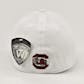 South Carolina Gamecocks Top Of The World Premium Collection White One Fit Flex Hat (Adult One Size)