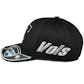 Tennessee Volunteers Top Of The World Resurge Black One Fit Flex Hat (Adult One Size)