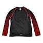 Indiana Hoosiers Adidas Black Toxic Climalite Performance Long Sleeve Tee Shirt (Adult S)