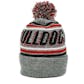 Georgia Bulldogs Top Of The World Gray Stryker Cuffed Pom Knit Hat (Adult One Size)