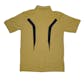 New Orleans Saints Majestic Gold Field Classic Cool Base Performance Polo (Adult M)