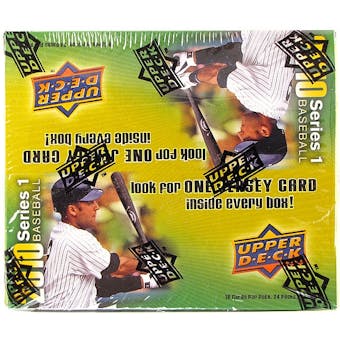 2010 Upper Deck Baseball 24-Pack Box