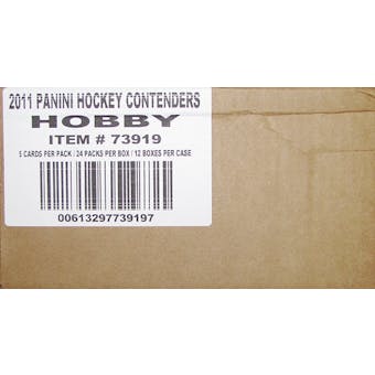 2010/11 Panini Contenders Hockey Hobby 12-Box Case