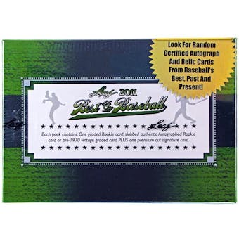 2011 Leaf Best of Baseball Hobby Box
