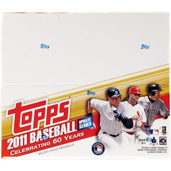 2011 Topps Updates & Highlights Baseball Retail Box