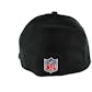 Oakland Raiders New Era Black Team Colors 39Thirty On Field Fitted Hat (Adult L/XL)