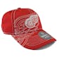 Detroit Red Wings Reebok Red Draft Cap Fitted Hat (Adult L/XL)