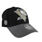 Pittsburgh Penguins Reebok Black Playoffs Cap Flex Fitted Hat (Adult L/XL)