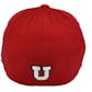 Utah Utes Top Of The World Premium Collection Red One Fit Flex Hat (Adult One Size)