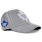 Toronto Maple Leafs Reebok Second Season Cap Grey Fitted Hat (Adult L/XL)
