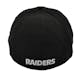 Oakland Raiders '47 Brand Black Game Time 47 Closer Stretch Fit Hat (Adult One Size)
