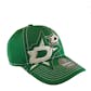 Dallas Stars Reebok Green Draft Cap Fitted Hat (Adult S/M)