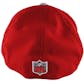 New York Giants New Era Red On Field Reflective 39Thirty Flex Fitted Hat (Adult L/XL)