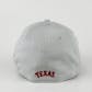 Texas Rangers New Era Grey 39Thirty Double Timer Flex Fit Hat (Adult L/XL)
