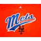 New York Mets Majestic Orange Hype-Tastic Tee Shirt (Womens M)