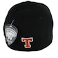 Texas Longhorns Top Of The World Premium Collection Black One Fit Flex Hat (Adult One Size)