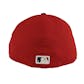 Cleveland Indians New Era Diamond Era 59FIfty Fitted Red & Navy Hat (7 1/8)