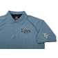 Tampa Bay Rays Majestic Coastal Blue Bases Loaded Polo Shirt
