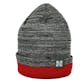 Nebraska Cornhuskers Top Of The World Red & Gray Quasi Cuffed Knit Hat (Adult One Size)