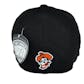 Oklahoma State Cowboys Top Of The World Premium Collection Black One Fit Flex Hat (Adult One Size)