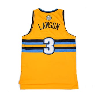 Denver Nuggets Ty Lawson Adidas Gold Swingman #3 Jersey