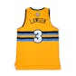 Denver Nuggets Ty Lawson Adidas Gold Swingman #3 Jersey (Adult M)