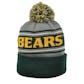 Baylor Bears Top Of The World Green & Gray Ambient Cuffed Pom Knit Hat (Adult One Size)