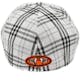 Auburn Tigers Top Of The World Flux Plaid Grey & White One Fit Flex Hat (Adult One Size)