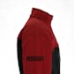 Nebraska Cornhuskers Colosseum Red & Grey Yukon II Full Softshell Zip Jacket (Adult XL)