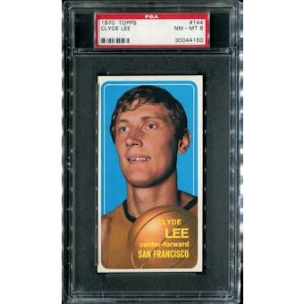1970/71 Topps Basketball #144 Clyde Lee PSA 8 (NM-MT) *4150