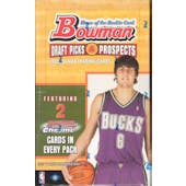 2005/06 Bowman Draft Picks And Prospects Basketball Hobby Box