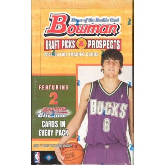 2005/06 Bowman Draft Picks And Prospects Basketball Hobby Box