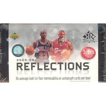 2005/06 Upper Deck Reflections Basketball Hobby Box