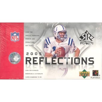 2005 Upper Deck Reflections Football Hobby Box