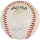 30/30 Club Autographed Official MLB Baseball (Mays, Barry/Bobby Bonds, Strawberry (PSA)