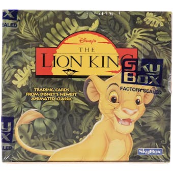Lion King Hobby Box (1994 Skybox)