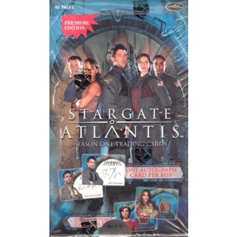 Stargate Atlantis Season 1 Trading Cards Box (Rittenhouse 2006)