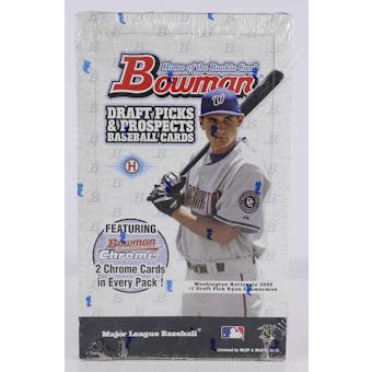 2005 Bowman Draft Picks And Prospects Baseball Hobby Box