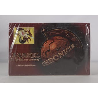 Magic the Gathering Chronicles Booster Box (EX-MT) Small rip in cardboard