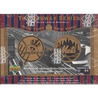 2000 Upper Deck Yankees Mets Baseball Subway Series Factory Set (Box)